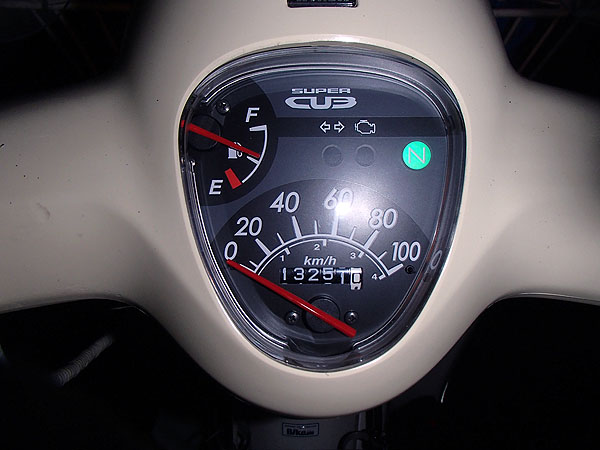 出発前のオドメーター